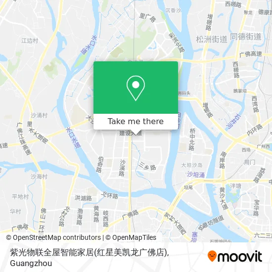 紫光物联全屋智能家居(红星美凯龙广佛店) map