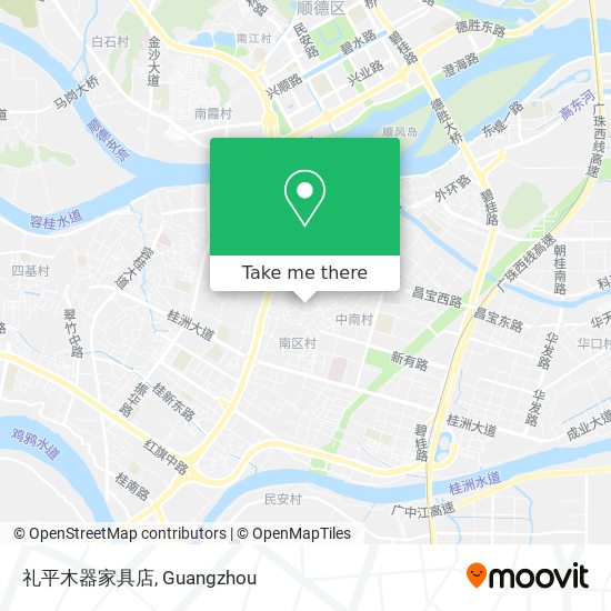 礼平木器家具店 map