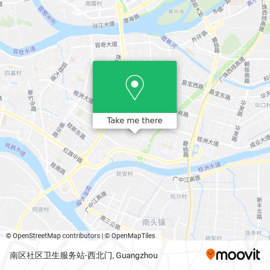 南区社区卫生服务站-西北门 map