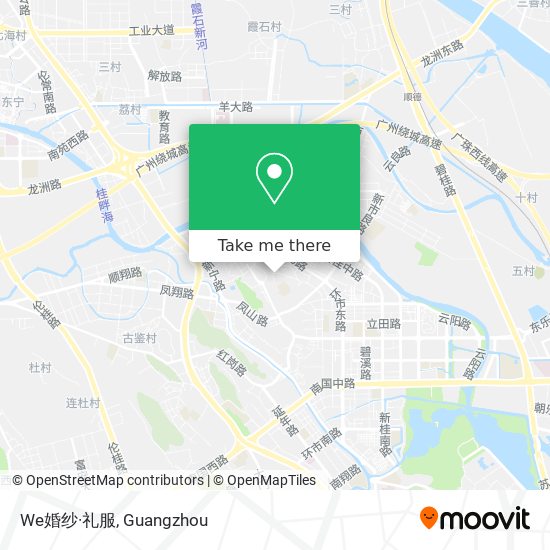 We婚纱·礼服 map