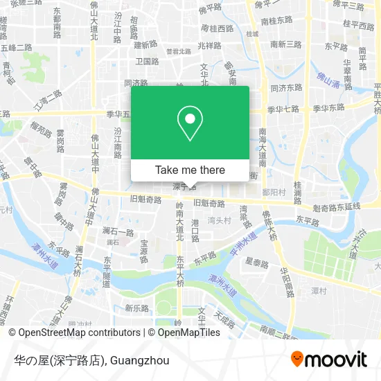 华の屋(深宁路店) map
