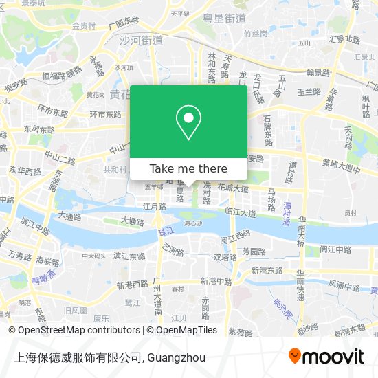 上海保德威服饰有限公司 map