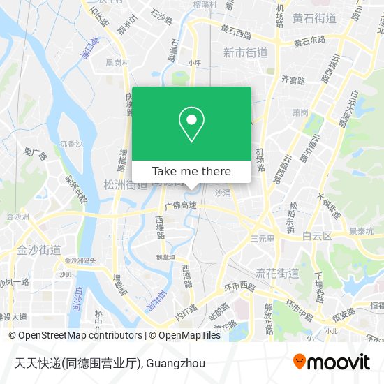天天快递(同德围营业厅) map