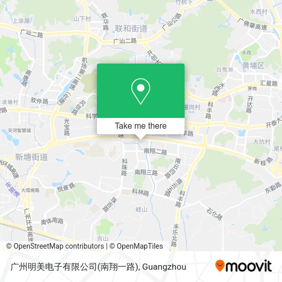 广州明美电子有限公司(南翔一路) map