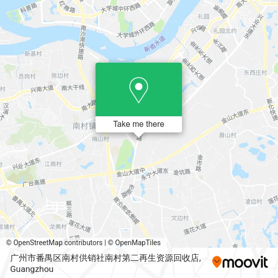 广州市番禺区南村供销社南村第二再生资源回收店 map