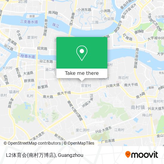 L2体育会(南村万博店) map