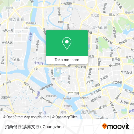 招商银行(荔湾支行) map