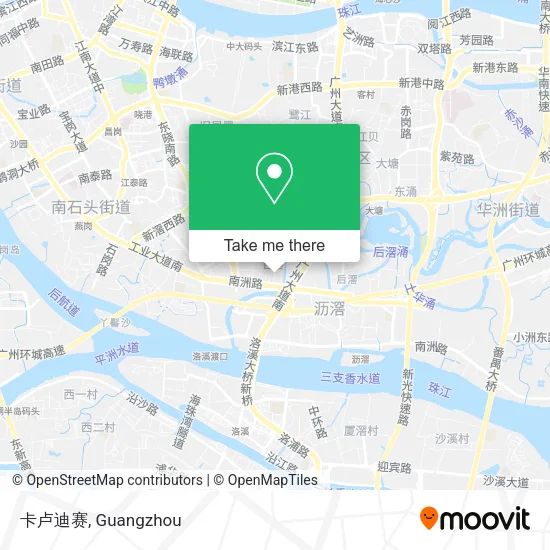 卡卢迪赛 map