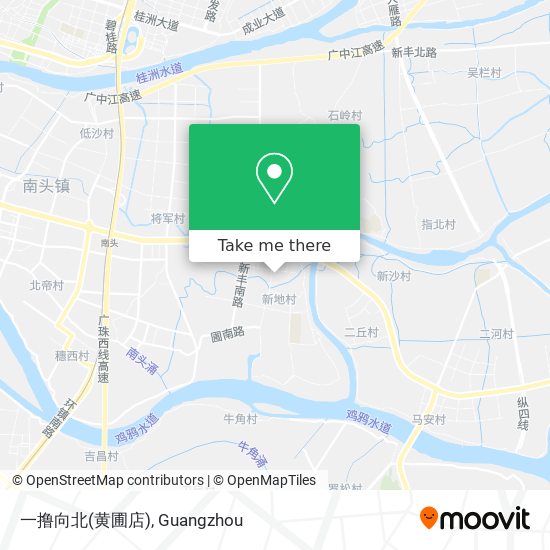 一撸向北(黄圃店) map