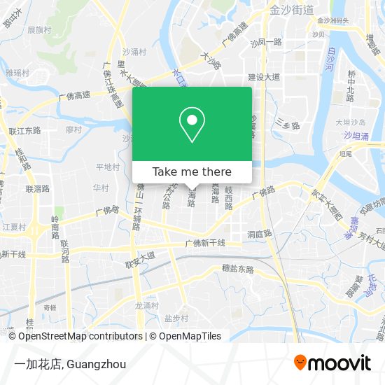 一加花店 map