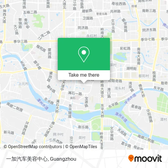 一加汽车美容中心 map