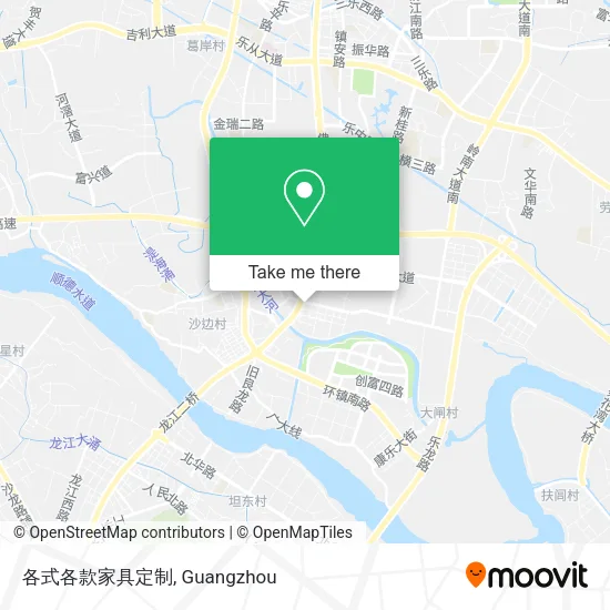 各式各款家具定制 map