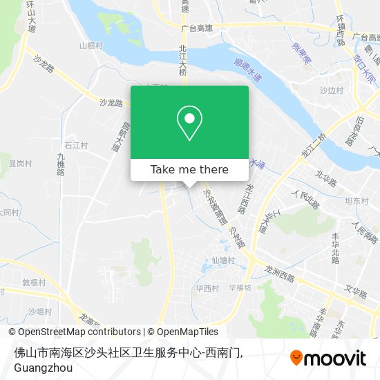 佛山市南海区沙头社区卫生服务中心-西南门 map