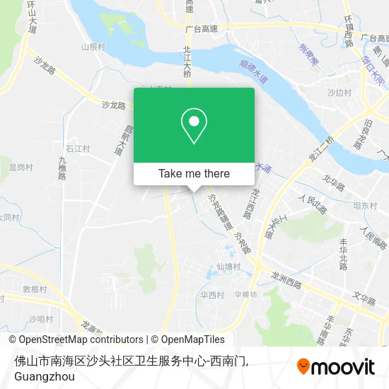 佛山市南海区沙头社区卫生服务中心-西南门 map