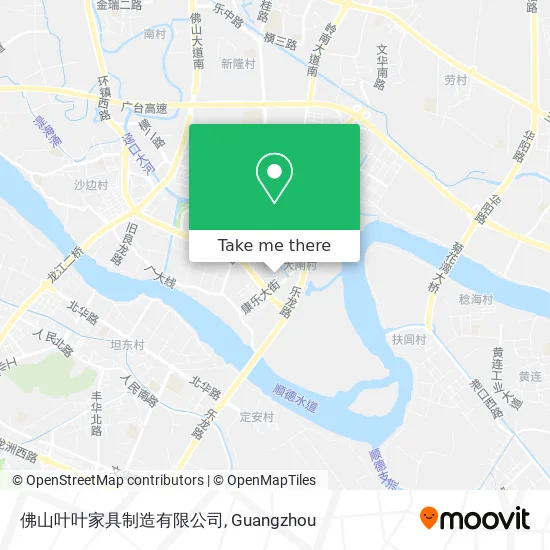 佛山叶叶家具制造有限公司 map