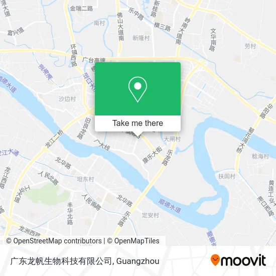 广东龙帆生物科技有限公司 map