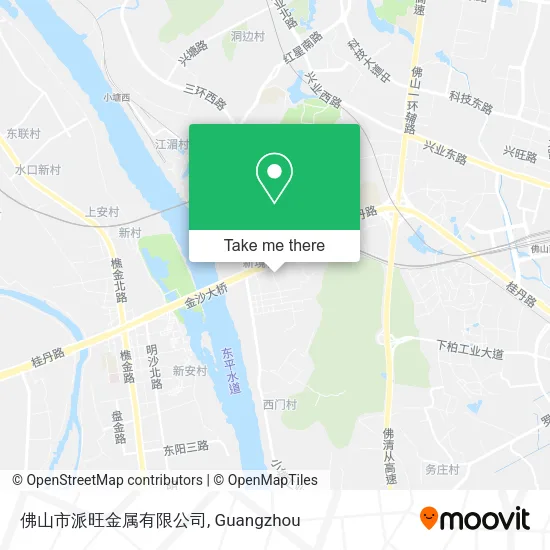 佛山市派旺金属有限公司 map