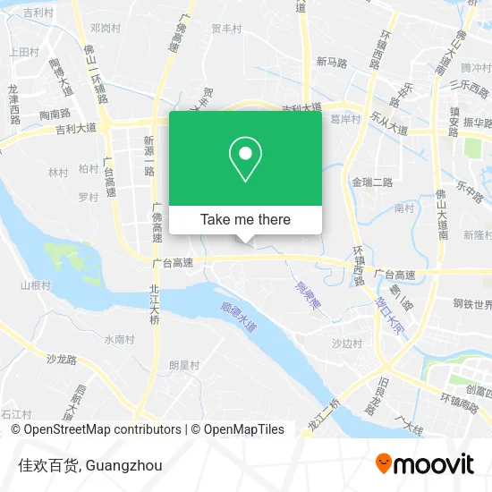 佳欢百货 map