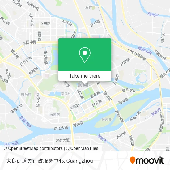 大良街道民行政服务中心 map