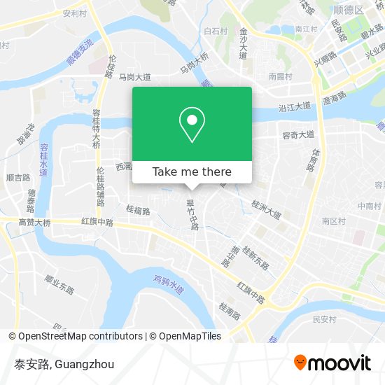 泰安路 map