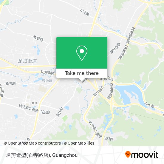 名剪造型(石寺路店) map