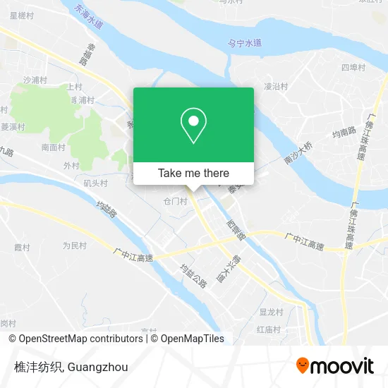 樵沣纺织 map