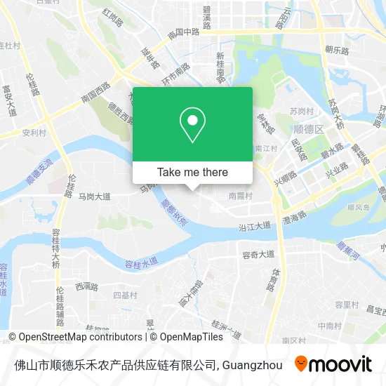 佛山市顺德乐禾农产品供应链有限公司 map