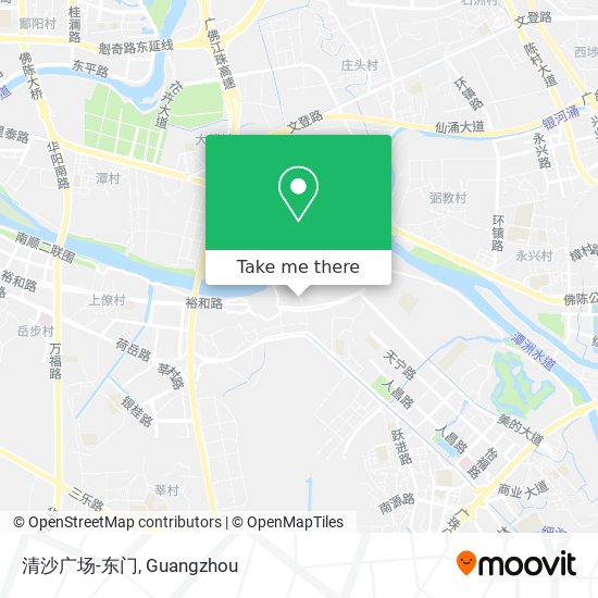清沙广场-东门 map