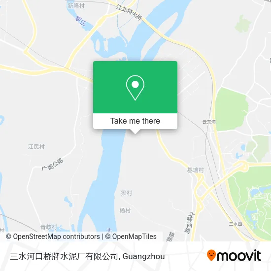 三水河口桥牌水泥厂有限公司 map