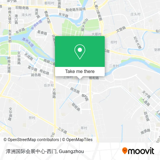 潭洲国际会展中心-西门 map