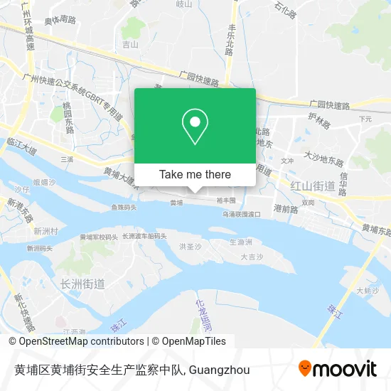 黄埔区黄埔街安全生产监察中队 map