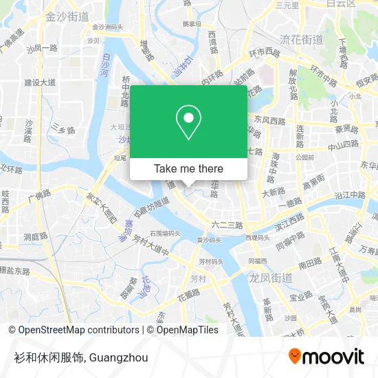 衫和休闲服饰 map