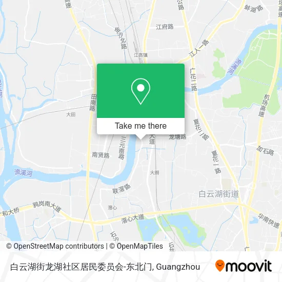 白云湖街龙湖社区居民委员会-东北门 map