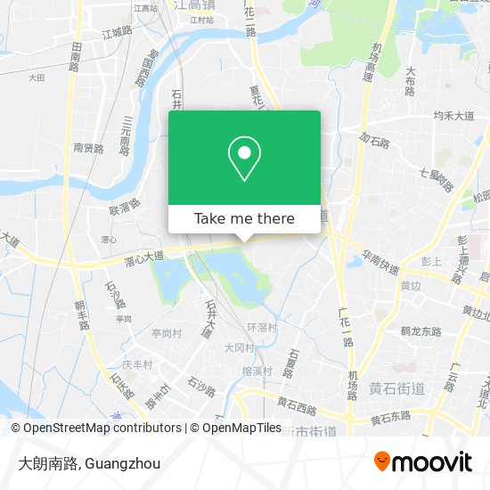 大朗南路 map