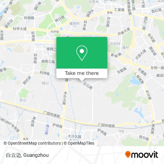 白云边 map
