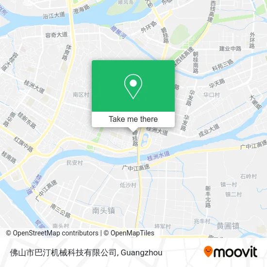 佛山市巴汀机械科技有限公司 map