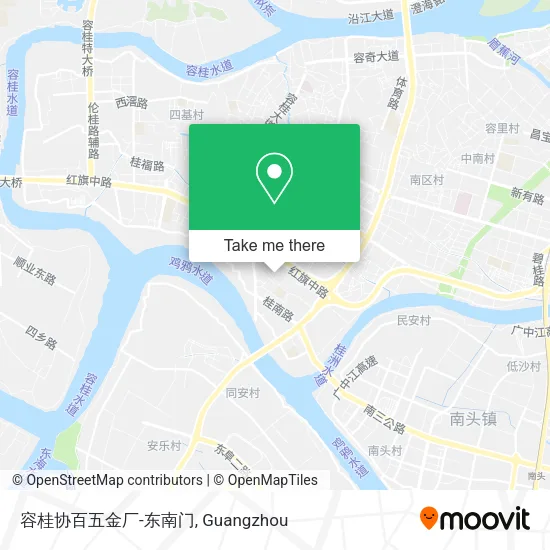 容桂协百五金厂-东南门 map