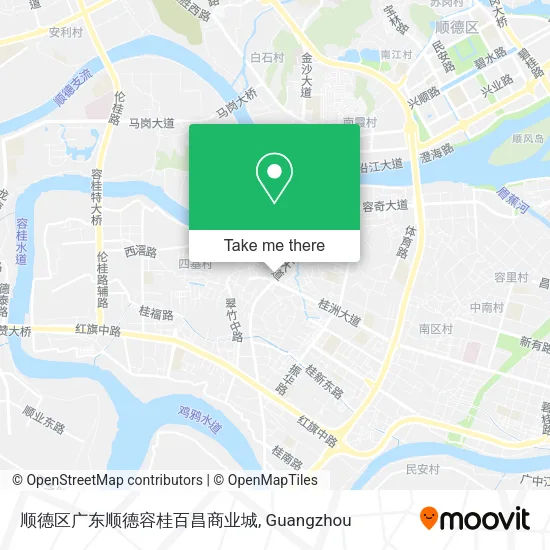 顺德区广东顺德容桂百昌商业城 map