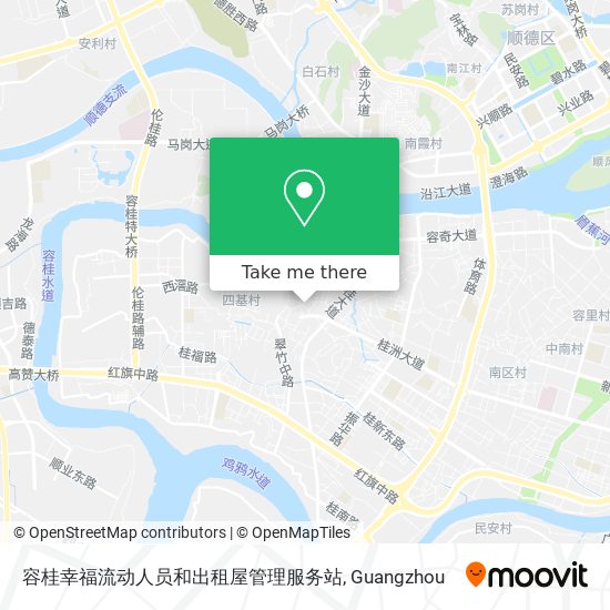 容桂幸福流动人员和出租屋管理服务站 map