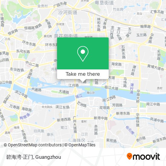 碧海湾-正门 map