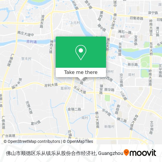佛山市顺德区乐从镇乐从股份合作经济社 map