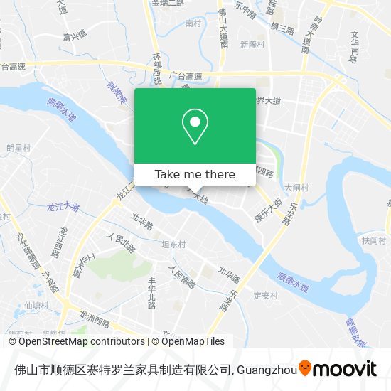 佛山市顺德区赛特罗兰家具制造有限公司 map