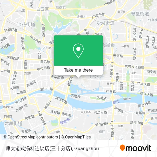 康太港式汤料连锁店(三十分店) map