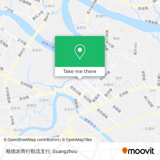 顺德农商行勒流支行 map