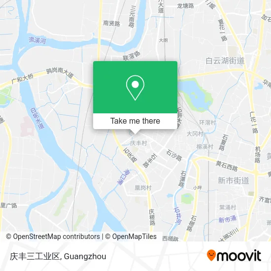 庆丰三工业区 map