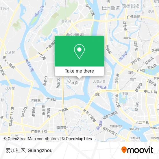 爱加社区 map
