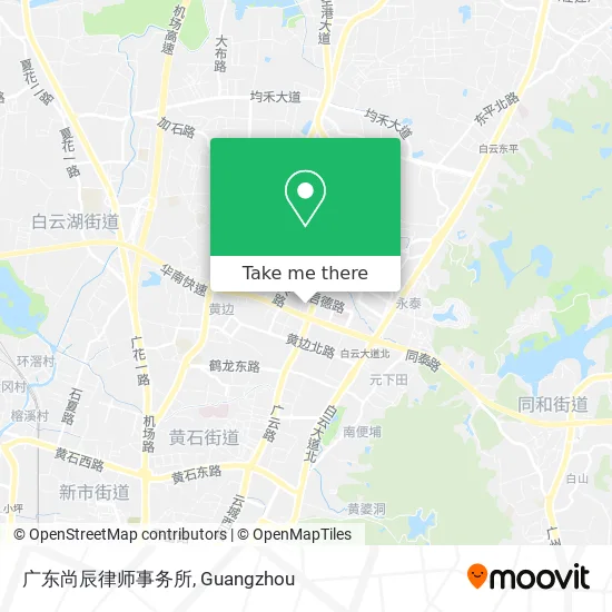 广东尚辰律师事务所 map