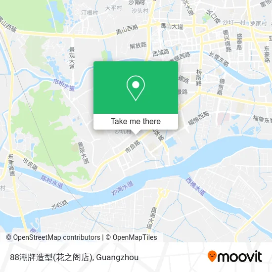 88潮牌造型(花之阁店) map