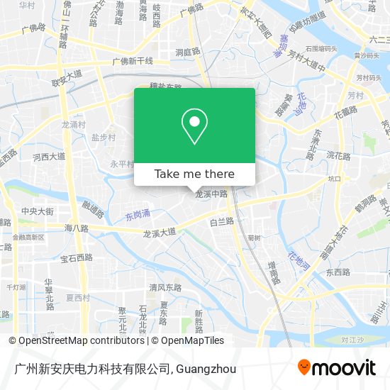 广州新安庆电力科技有限公司 map