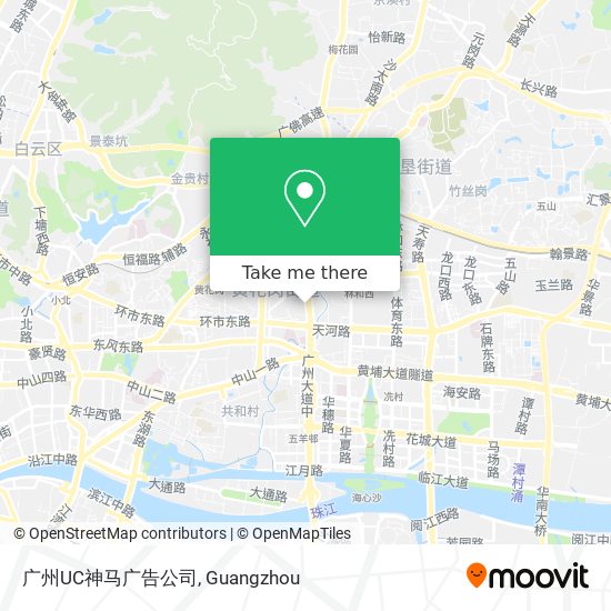 广州UC神马广告公司 map